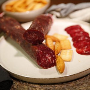 Salchichón de Castaña Iberico (precio por kg).